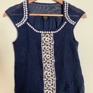 Deletes Lace and Wool Top